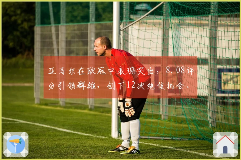 亚马尔在欧冠中表现突出，8.08评分引领群雄，创下12次绝佳机会、46次过人和90次成功对抗记录